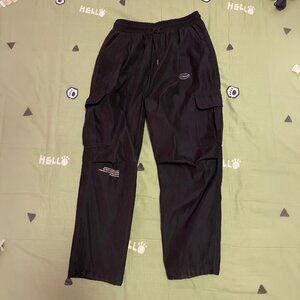 Black Cargo Jogger Pants